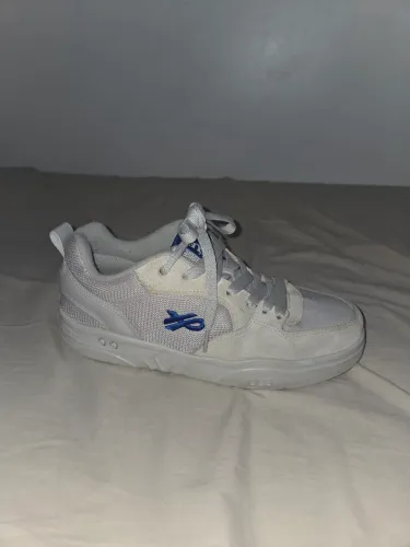 Tênis Masculino Öus Fluente Cinza e Azul 
