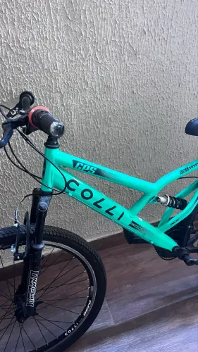 Bike com suspensão Colli seminova 500 reais