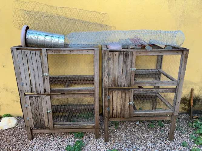 Vendo gaiolas duplas