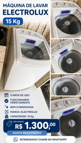 Máquina de lavar 
