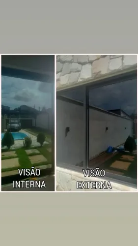 FUMÊ película Insulfilm fumê para residência , fachadas , divisórias 