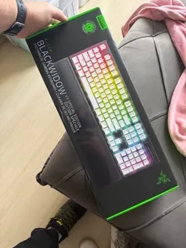 Teclado Mecânico Razer Blackwidow V3, Switch Green, Special Edition, Chroma RGB