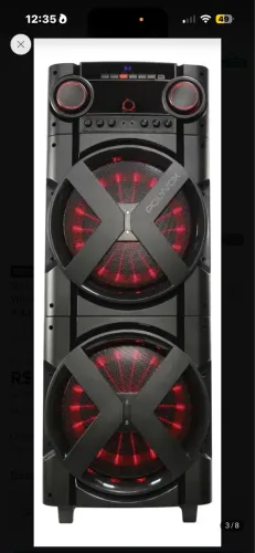 Vendo caixa amvox polyvox 