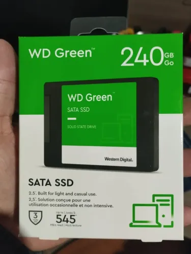 Disco Sólido Western Digital Green 240gb Wds240g3g0a Sata 3 Ssd Rápido Computador Notebook