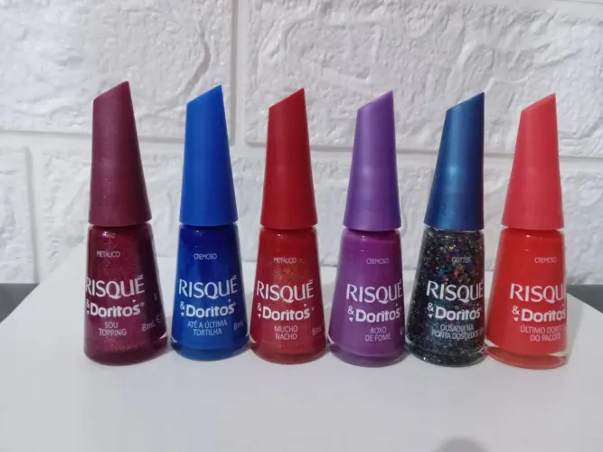 coleção completa risque e doritos