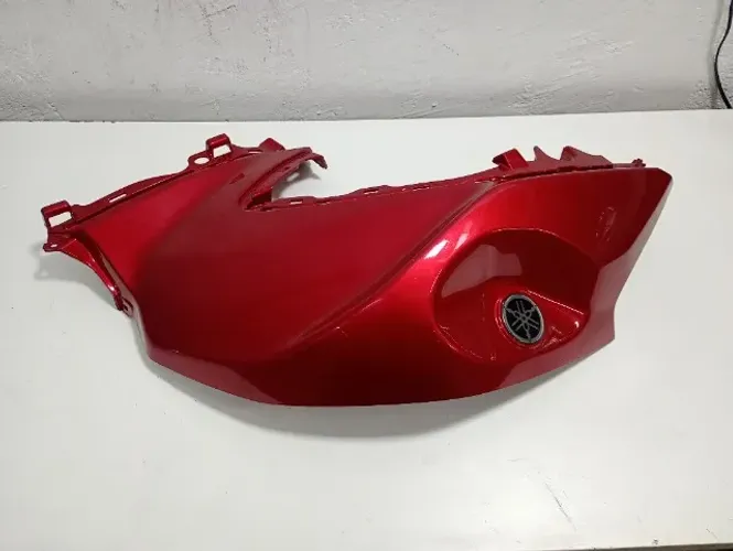 Capa Do Tanque Esquerdo 2024 Fz25 Original Yamaha Vermelho