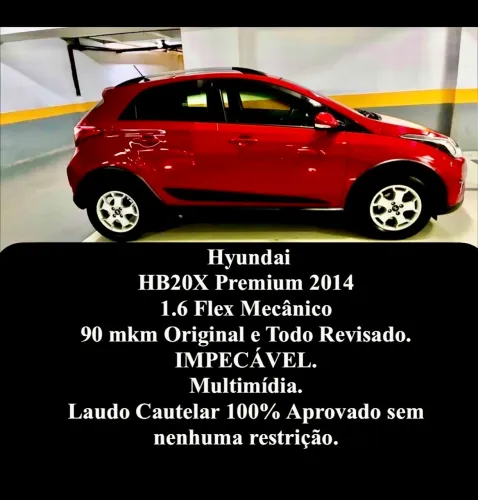 Hyundai HB20X Premium 1.6 Flex 16V Mec. 2014