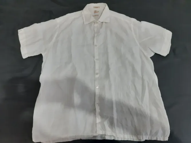 Camisa Richards 100% linho tamanho G masculino 