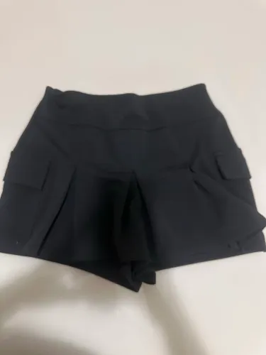 Short Saia Feminino Preto Tam. P