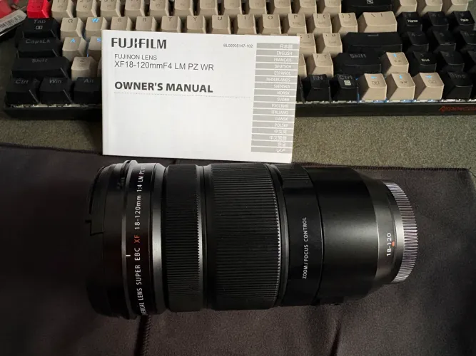Lente Nova Fujinon XF 18-120mm LM PZ WR