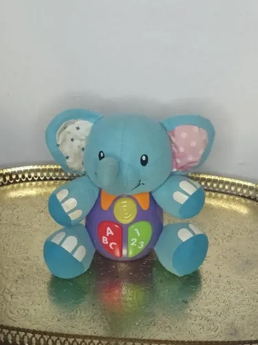 brinquedo urso meu amigo sabichão elefante