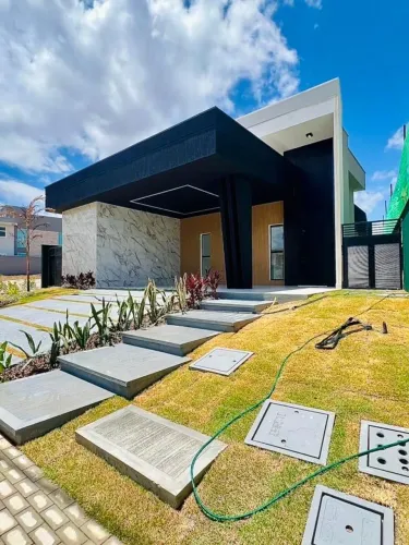Casa plana noterras Alphaville Ceará, lote 380m2
