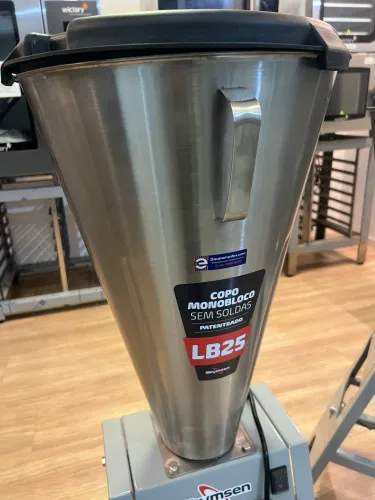 Liquidificador industrial 25L basculante - pronta entrega