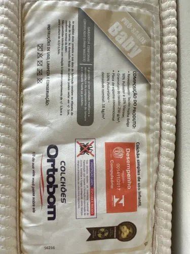 Colchão Ortobom-Pró saúde Baby
