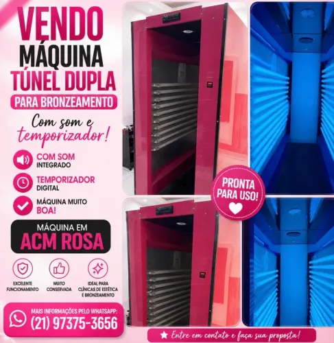Máquina muito nova