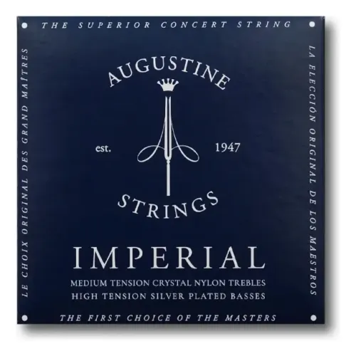 Encordoamento Nylon Augustine Imperial Blue Medium/high