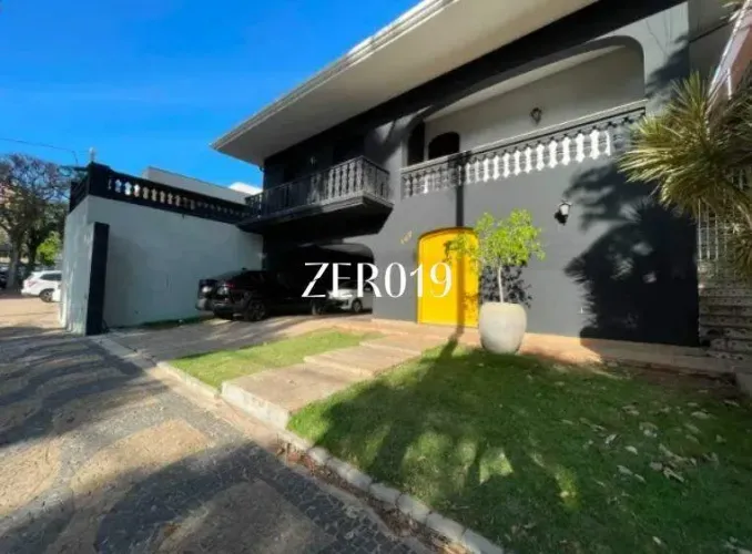 Casa para locação com 375 m², 4 quartos e 601 m² de terreno em Campinas