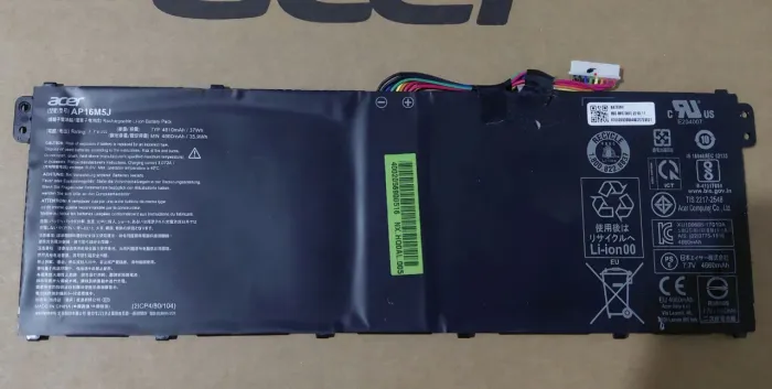 Bateria Ap16m5j P Notebook Acer Aspire 7.7v 4810mah Original