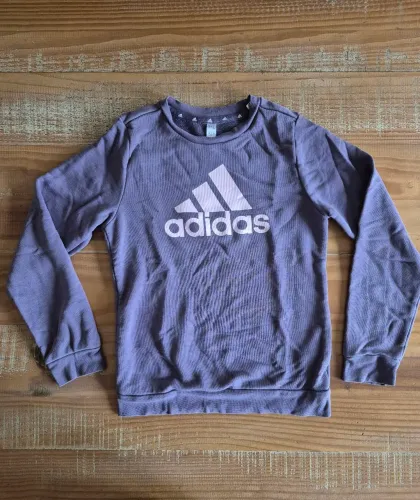 Moletom Infantil Adidas violeta tam. 9