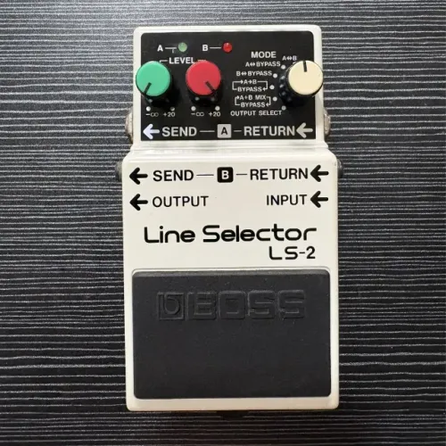 Boss LS-2 Line Selector Pedal Original Ótimo Estado Funcionando 100%