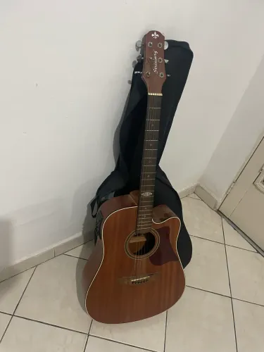 Violão Folk Elétrico Aço Strinberg Sd200c Mgs Fg