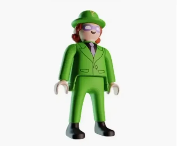 Charada. Boneco coleção Playmobil KinderOvo 