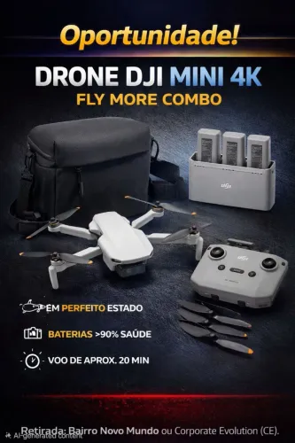 Drone DJI?Mini?4K?Fly?More?Combo
