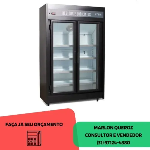 Expositor 2 Portas Polar 220v Novo