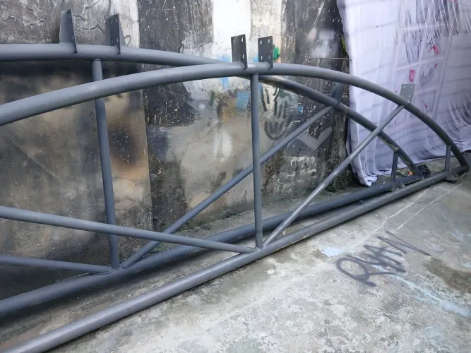 Dois arcos de 7m
