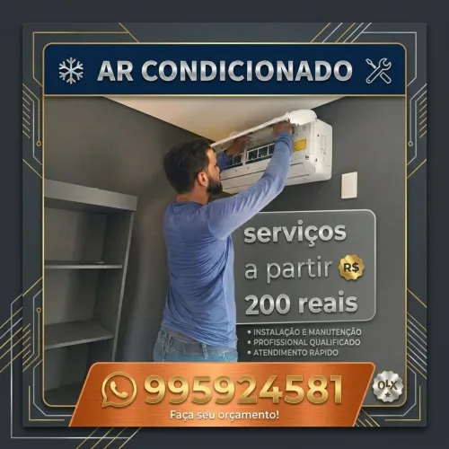 Instalação e serviços de ar condicionado