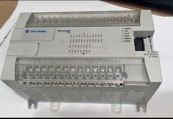 CLP Allen Bradley Rockwell Micrologix 1200 -Completo com modulo de expansão e modulo clock