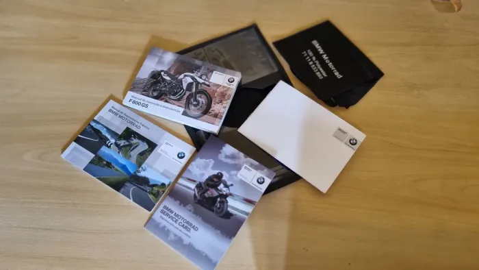Manual proprietário BMW GS 800 Original 