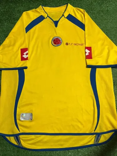 Camisa Seleção Colômbia Home 2007 #7 Edixon Perea
