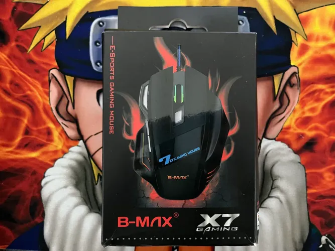Mouse Gamer Laser X7 7 Botões Profissional para jogo 7D/ DPI ajustável 2400