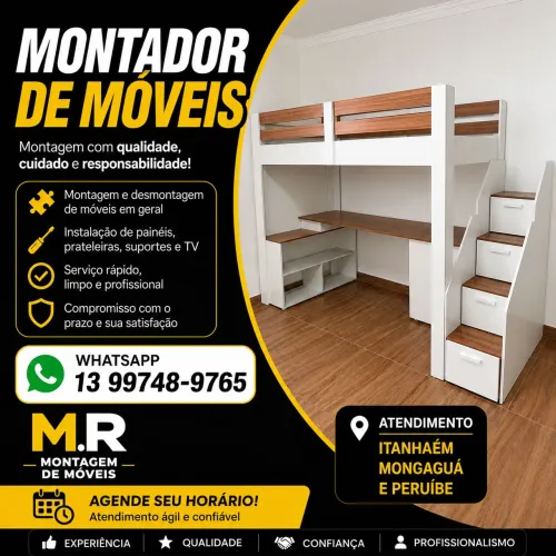 Montador de móveis Profissional