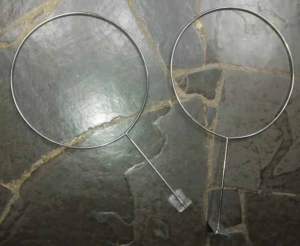 Suporte de parede para bola de pilates