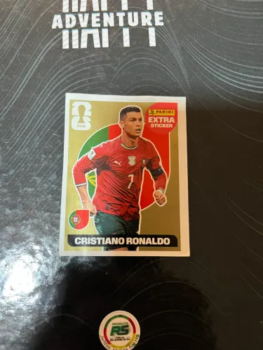 Figurinhas da copa 2026 - CRISTIANO DE OURO