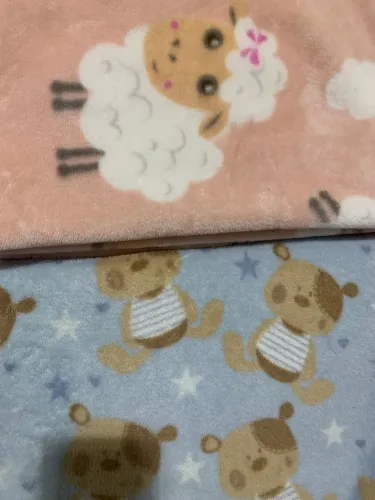 2 mantas de bebê frio 