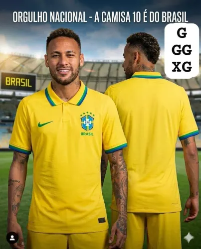 Camisas polo seleção brasileira