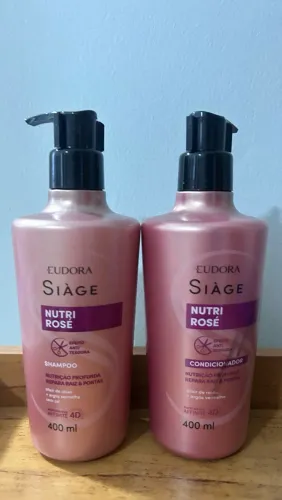 Kit Shampoo e Condicionador Eudora