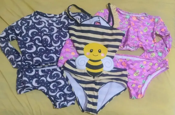 Biquíni infantil kit