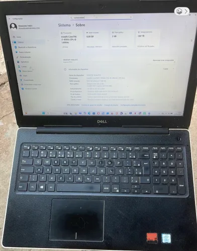 Notebook Deel Core I7