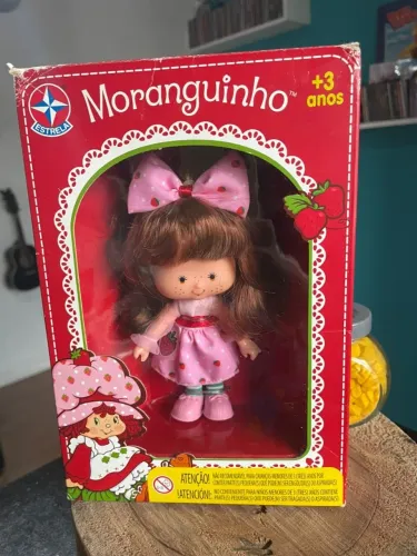 Boneca Moranguinho Estrela Relançamento na Caixa