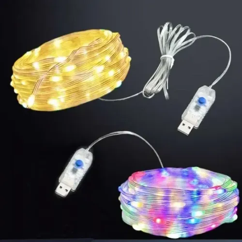 Tira de LED de 10 metros con secuenciador usb