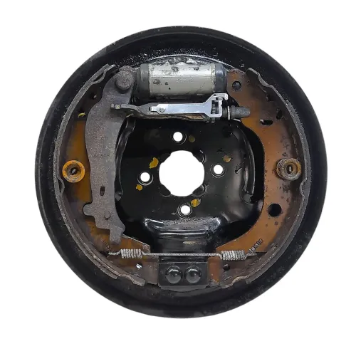 ESPELHO SAPATA FREIO TRASEIRO DIREITO RENAULT KANGOO 1.0 16V 2003 208414