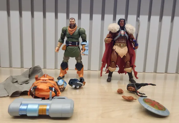 MOTU Man-at-Arms e King Greyskull