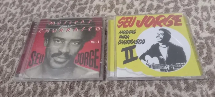 Seu Jorge - Musicas para Churrasco vol1 e vol.2 - Cds Originais.