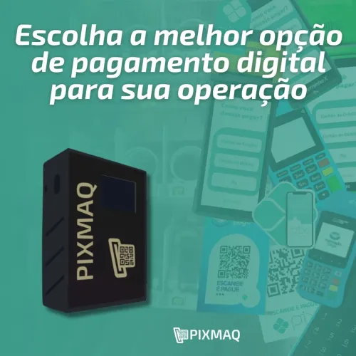 Controladora de pagamento pix PIXMAQ