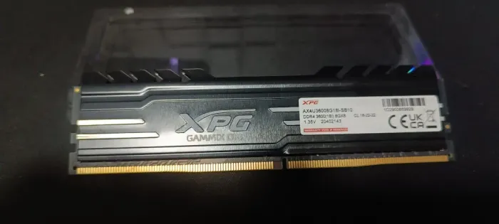 Memórias ram 8gb 