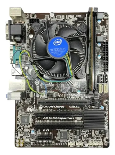 Kit Placa Mãe Gigabyte - I3 4a Gen - 8gb Ram Ddr3